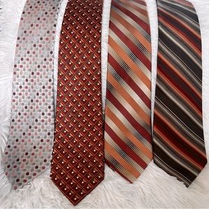 Bundle of 4 mens ties